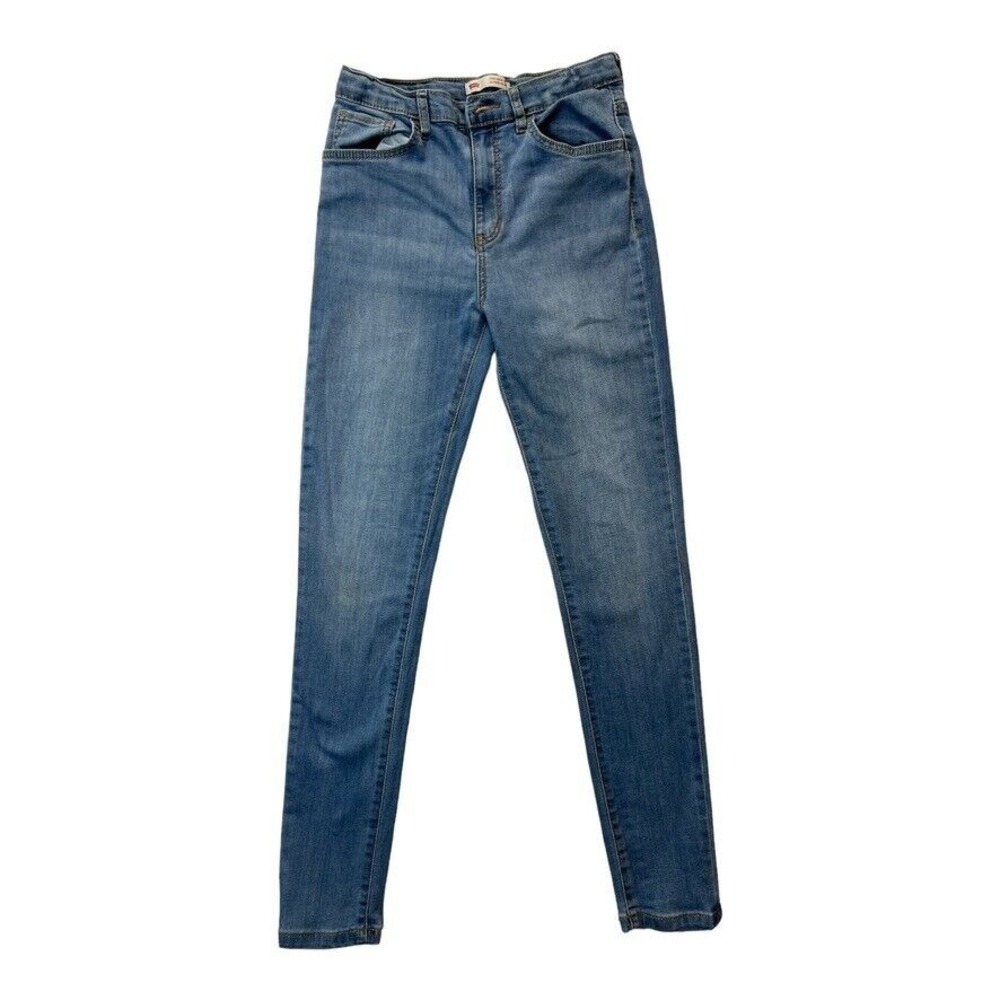 Levi’s Girls 720 High Rise Super Skinny Jeans‎ Size 14 Light Wash Stretch Denim